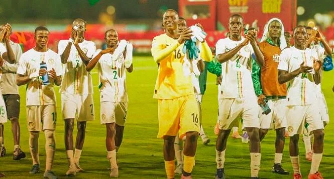 Senegal u17 team storms into quarter-finals and secures world cup spot Senegal u17 team in action during the CAN U17 2025