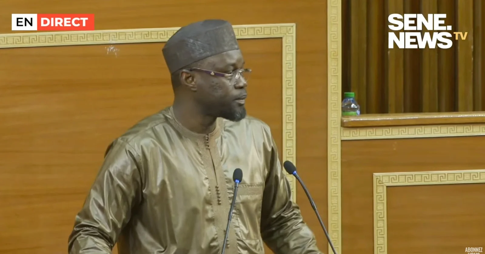 Senegal’s Prime Minister Ousmane Sonko addressing tougher laws on homosexuality