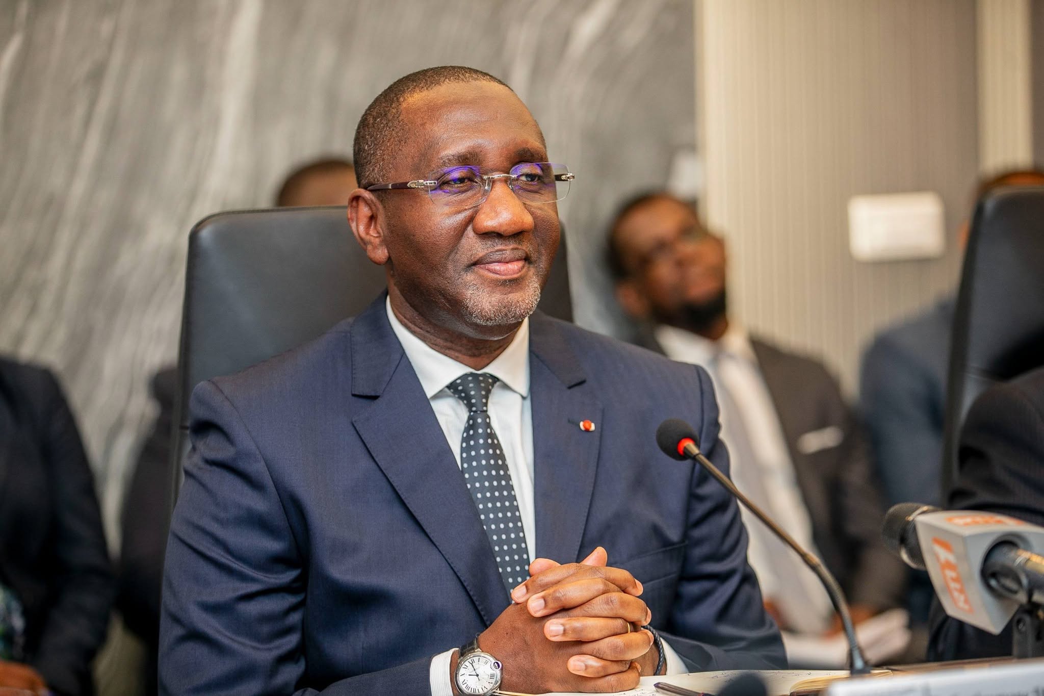 Ivorian government communication: minister outlines national development policy priorities