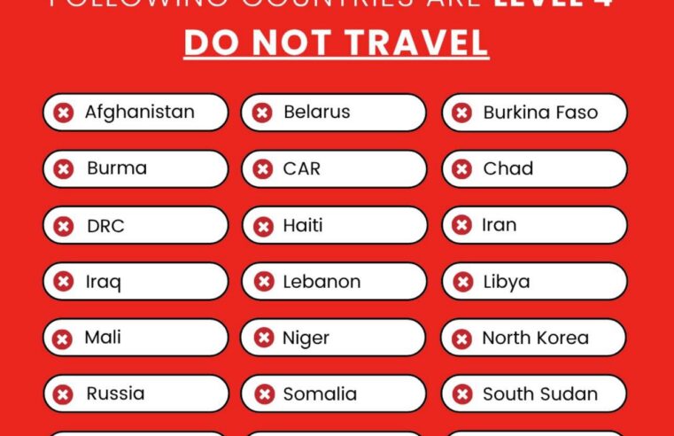 Us warns against travel to Sahel amid rising terror threat