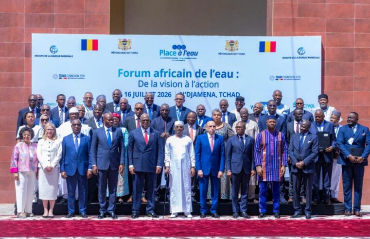 Tchad : le Tchad se positionne comme capitale mondiale de l’eau pour affronter les défis stratégiques