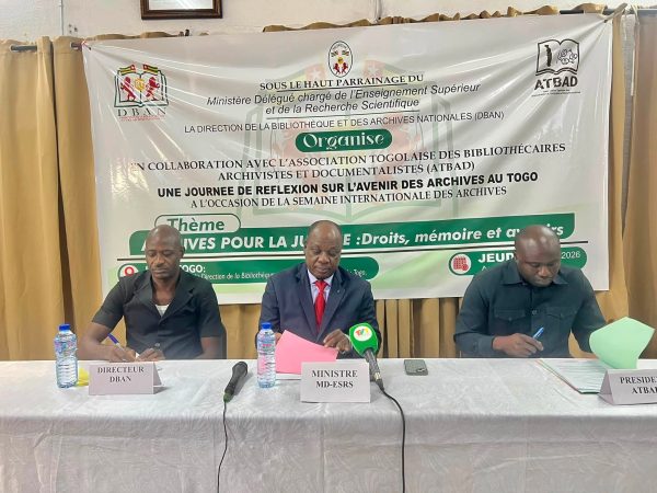Togo revitalizes national archives for memory and justice in Lomé