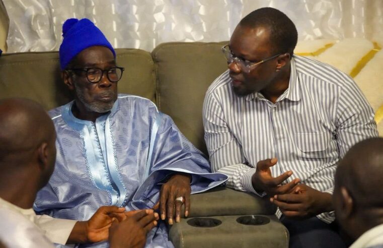 Oumane sonko mourns passing of serigne abdou bakhi mbacké