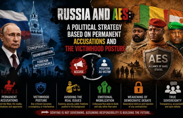 Political strategy of Russia and Sahel states through perpetual accusations