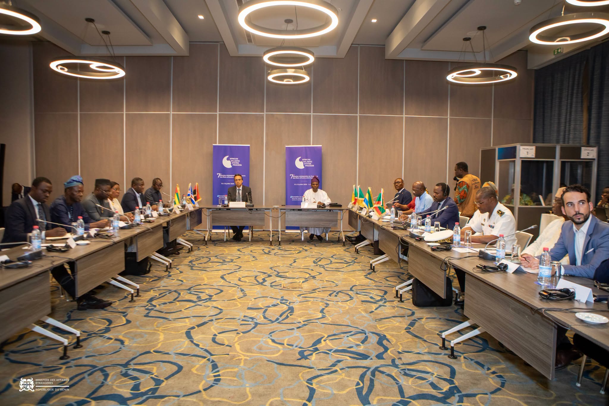 Morocco and Benin co-chair seventh atlantic african states meeting in Cotonou