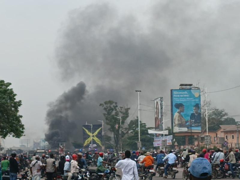 Political tensions flare ahead of Congo march