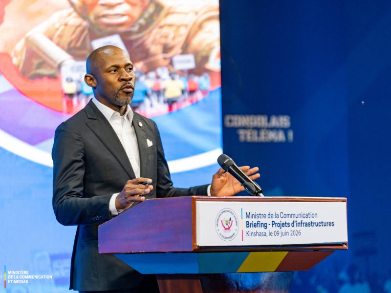 RDC: “Une ordonnance présidentielle fixera les termes et les modalités d’organisation du dialogue national” (Muyaya)