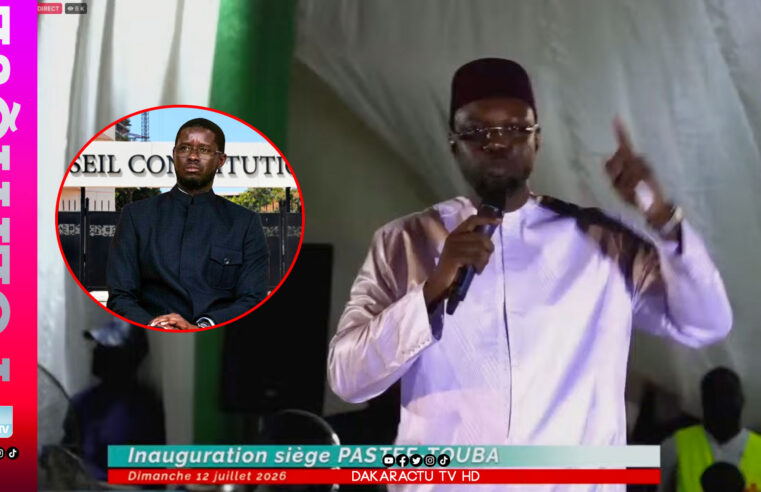 Ousmane Sonko challenges constitutional council and president diomaye faye