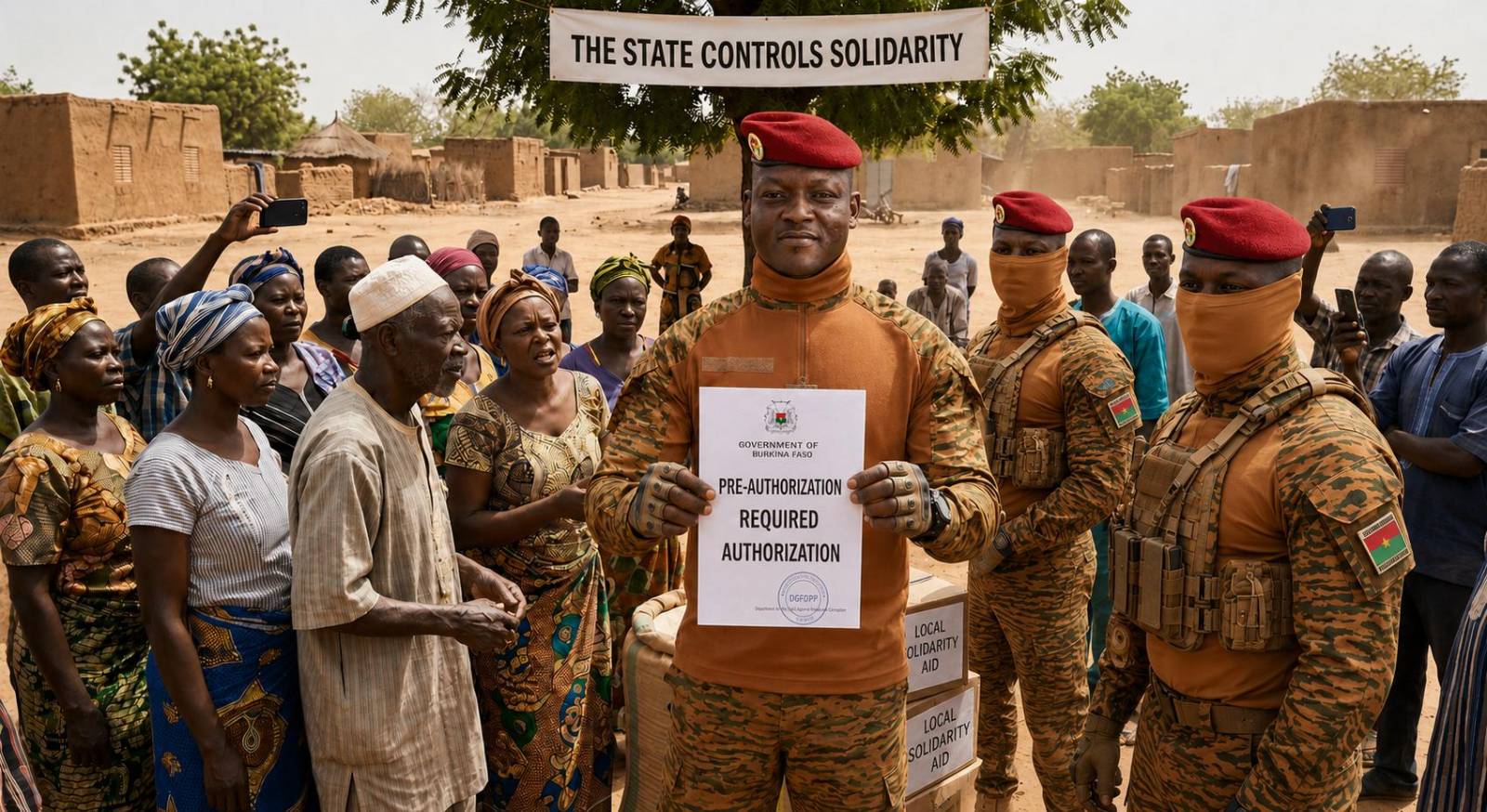 State control stifles Burkina Faso humanitarian aid