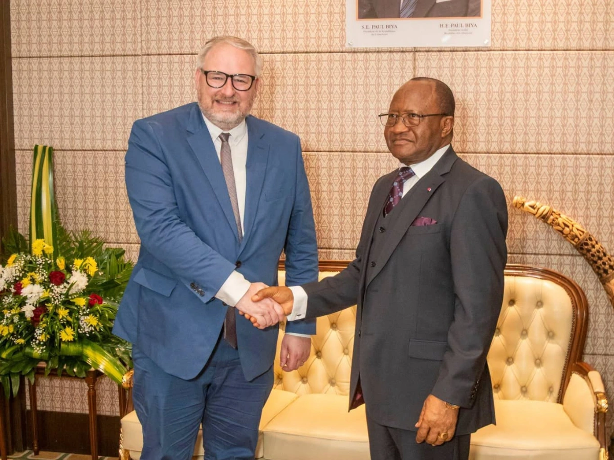 Cameroun France parliament leaders discuss stronger ties