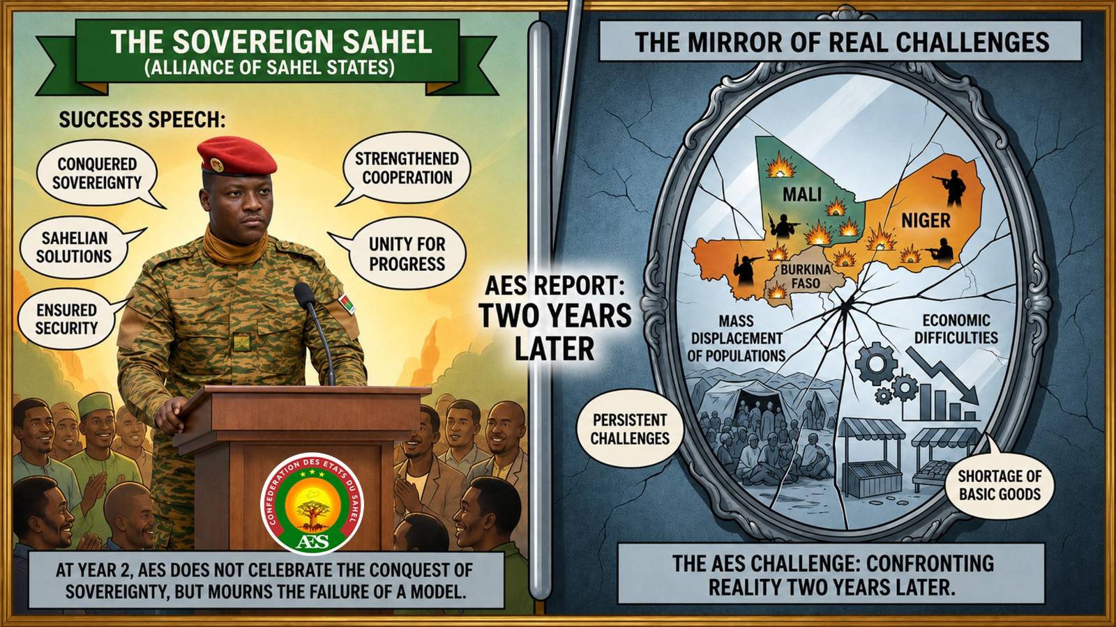 Two years of AES: sovereignty promises vs. on-the-ground reality