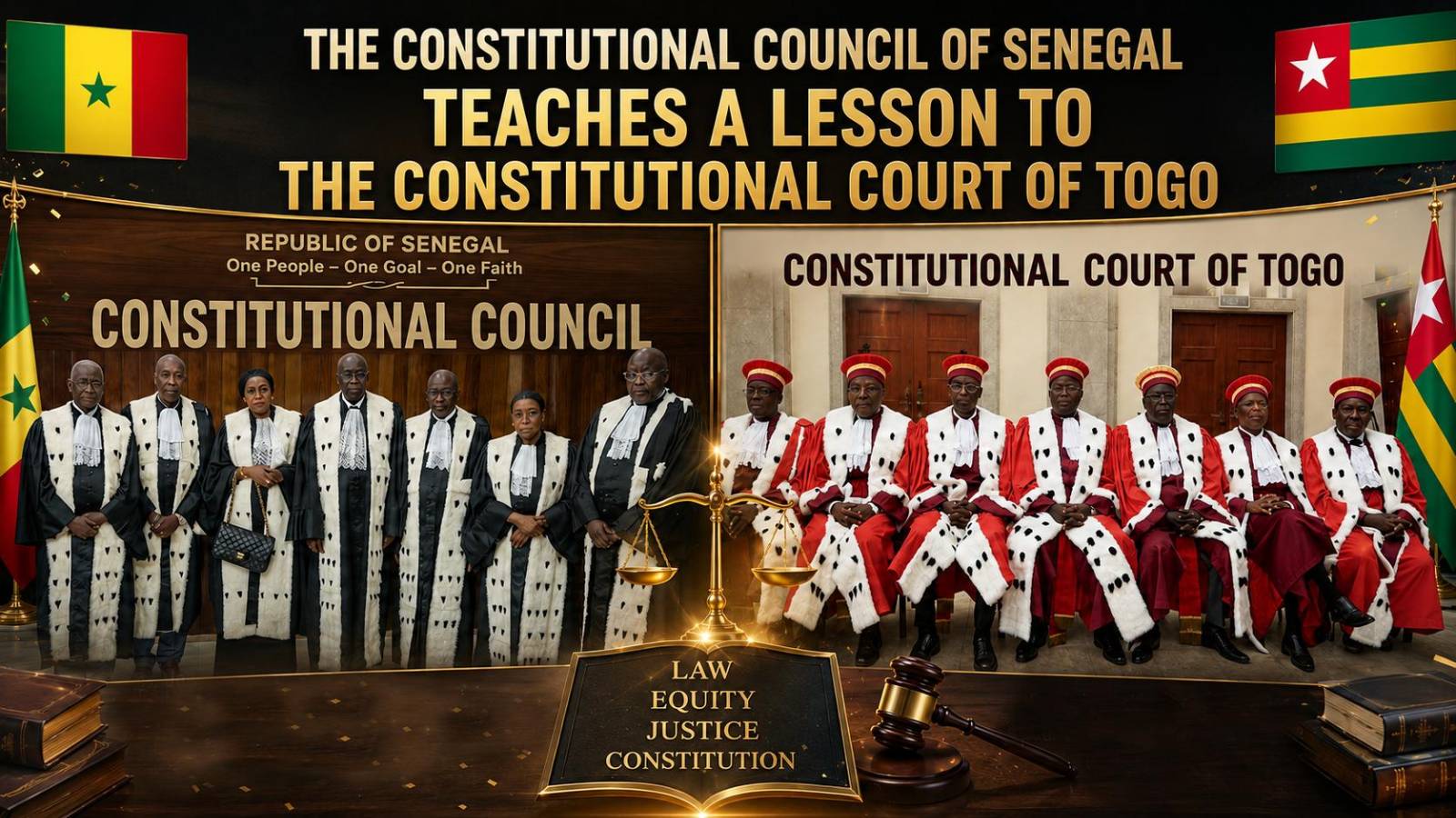 Dakar and Lomé show two starkly different paths on constitutional rule