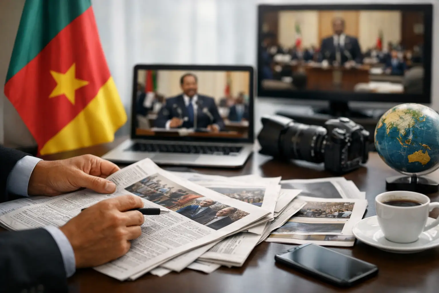 Decoding political news in Cameroon media landscape