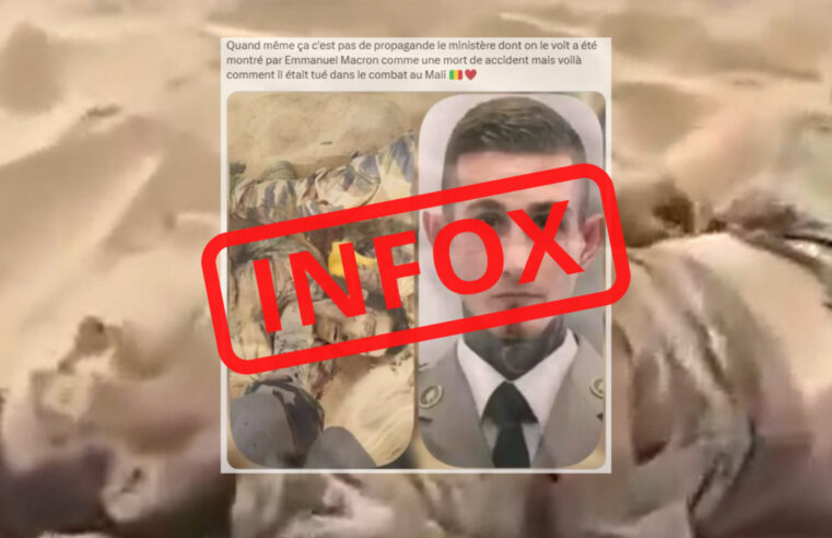 Les dessous de l’infox, la chronique – Comment des comptes pro-AES ont tenté de manipuler l’annonce de la mort d’un soldat français?