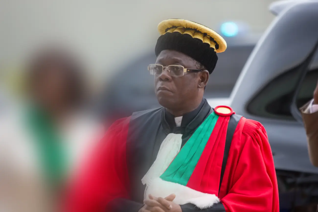 Théodore Holo, former president of Benin's Constitutional Court
