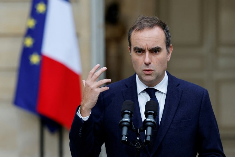French Prime Minister Sébastien Lecornu during a previous official visit to Morocco