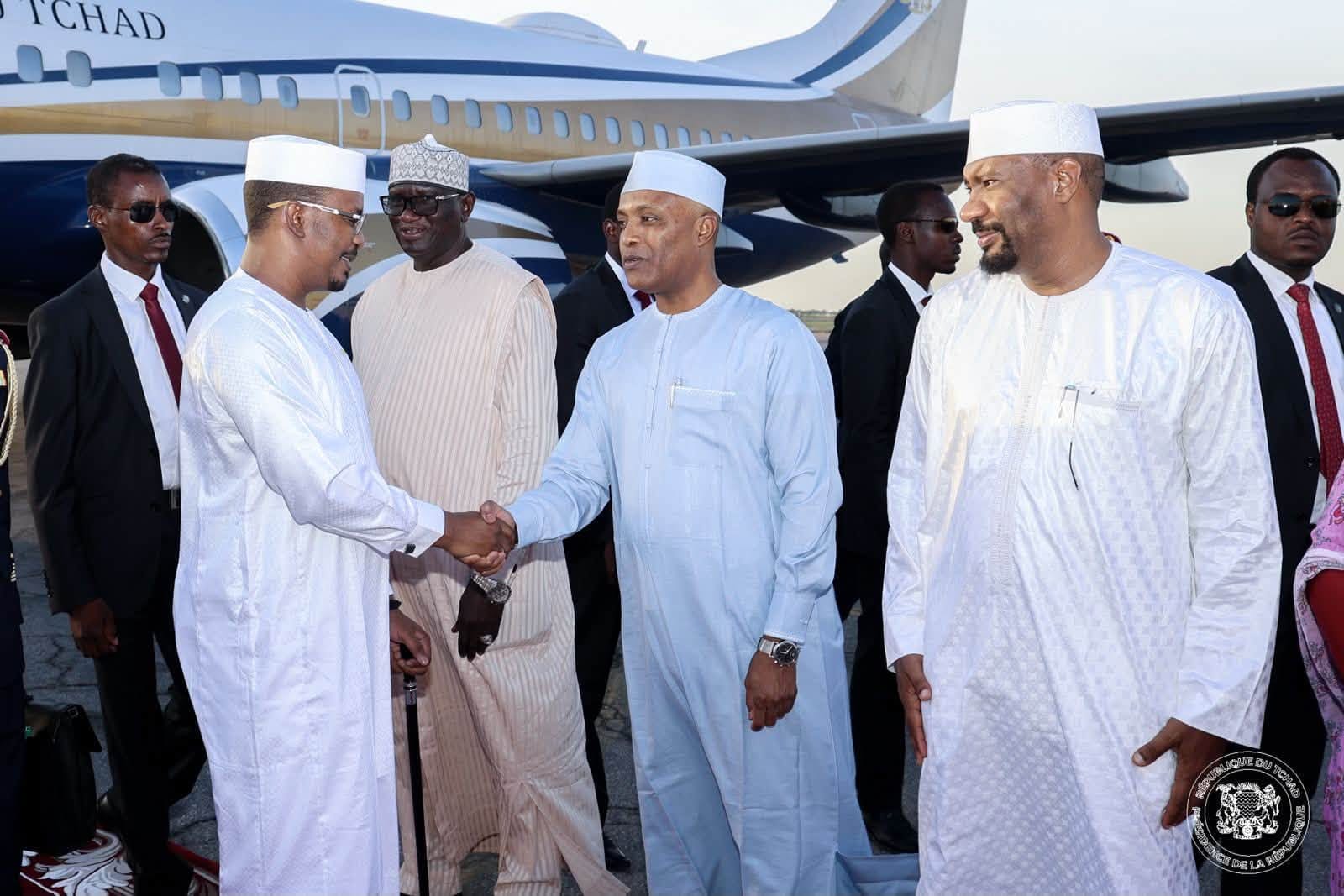 Chad president returns from UAE visit