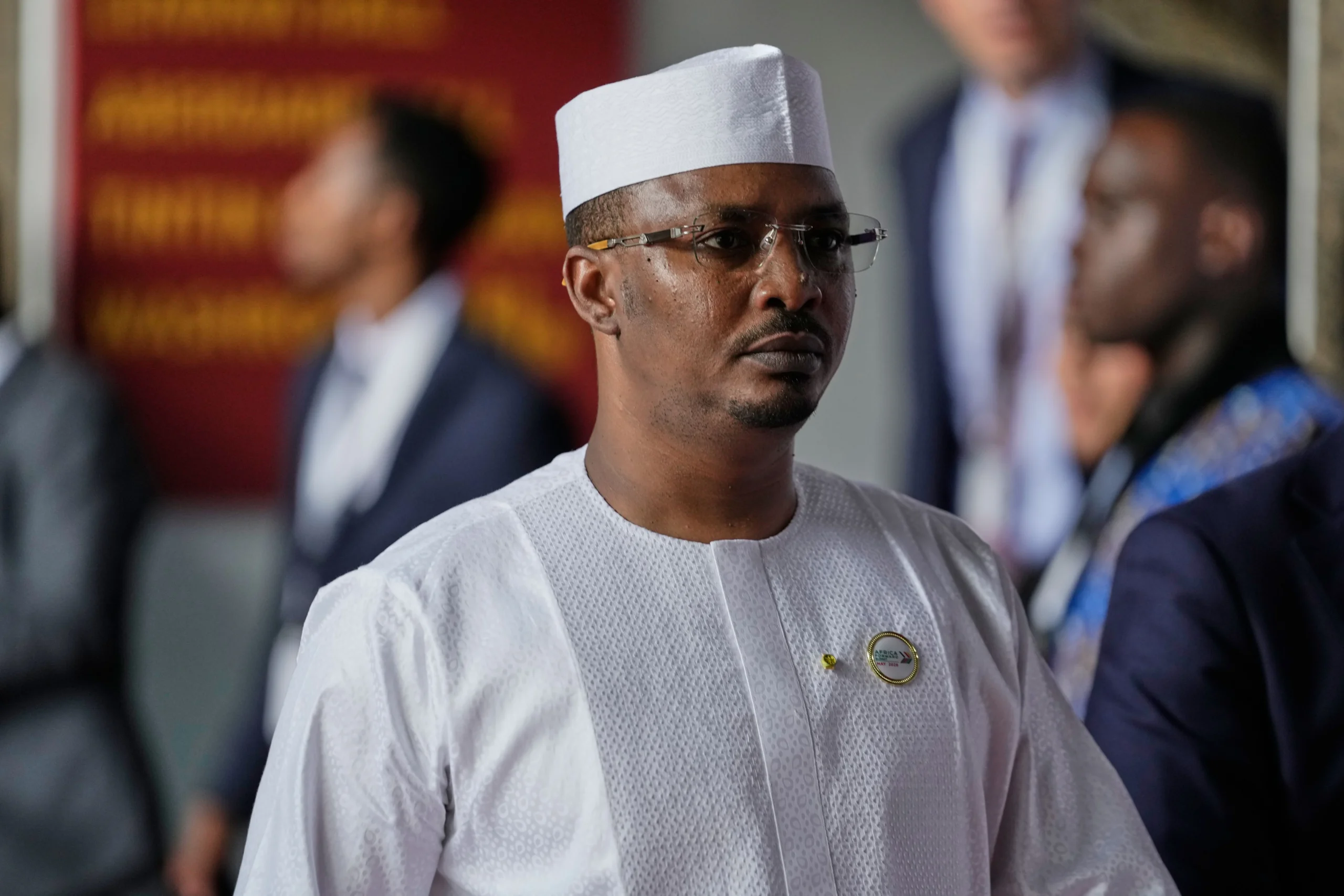 Chadian President Mahamat Idriss Déby Itno during the Africa Forward summit in Nairobi, Kenya, in May
