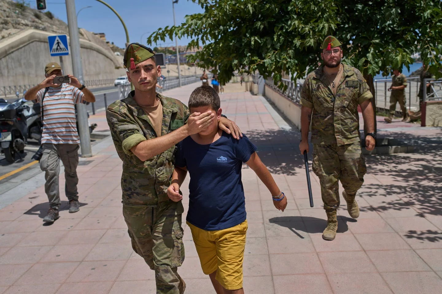 Complex return process for moroccan minors at ceuta