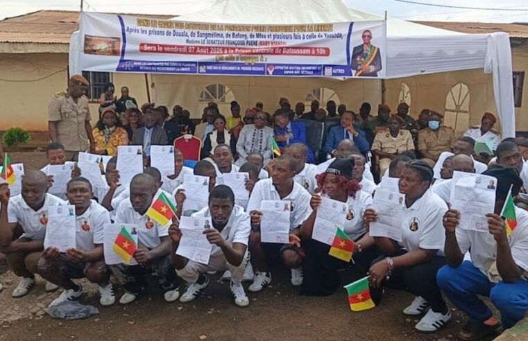 Cameroon releases 38 young prisoners unable to pay court fines