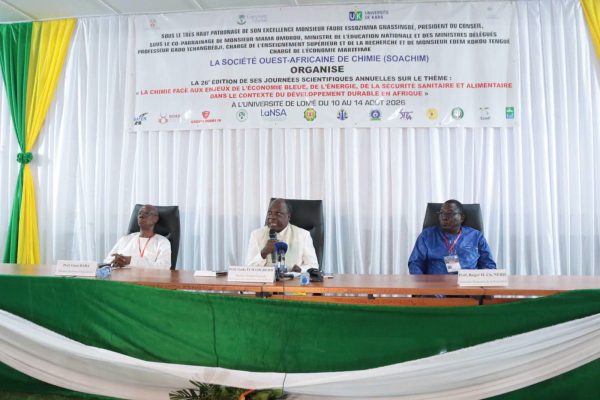 Soachim 2026 highlights: Lomé university hosts landmark chemistry conference