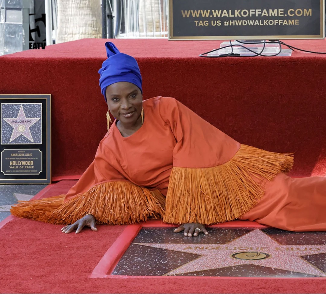 Angélique Kidjo: breaking barriers with a star on the hollywood walk of fame