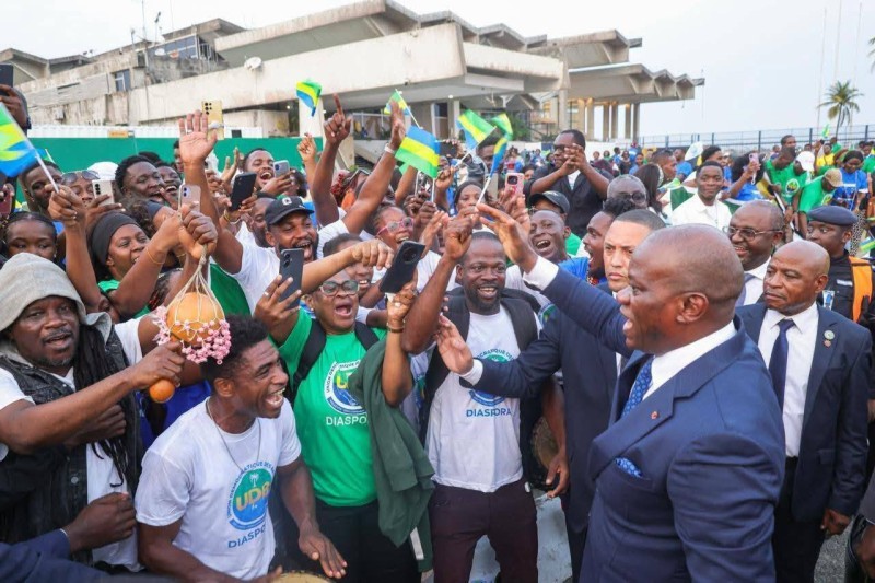 Gabon’s president oligui in Abidjan for ivory coast independence celebrations