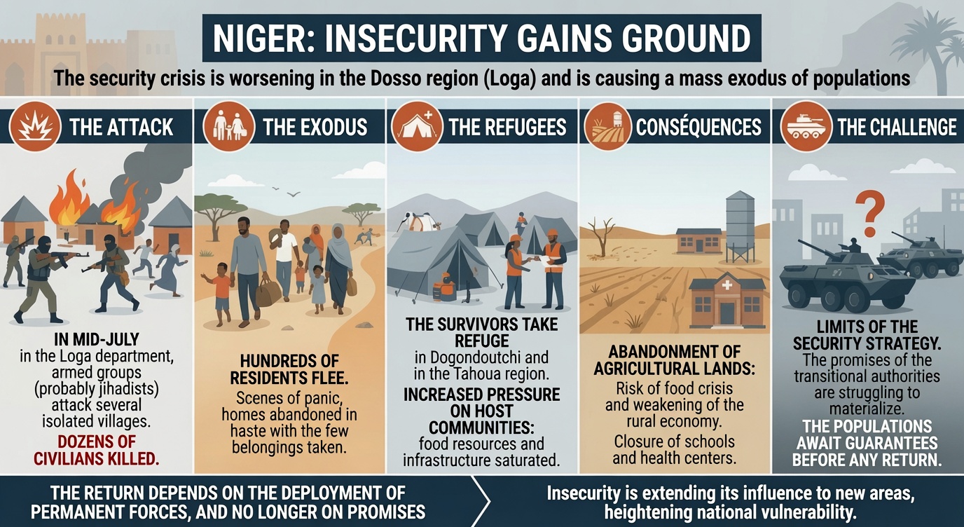 Escalating violence drives displacement in Niger’s Dosso region