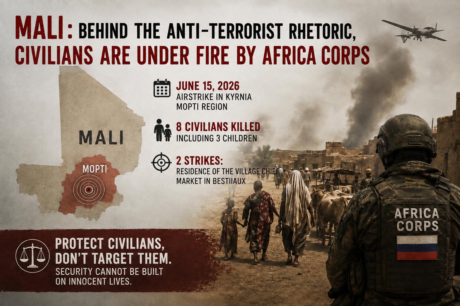 Mali: civilian casualties spark scrutiny of africa corps operations
