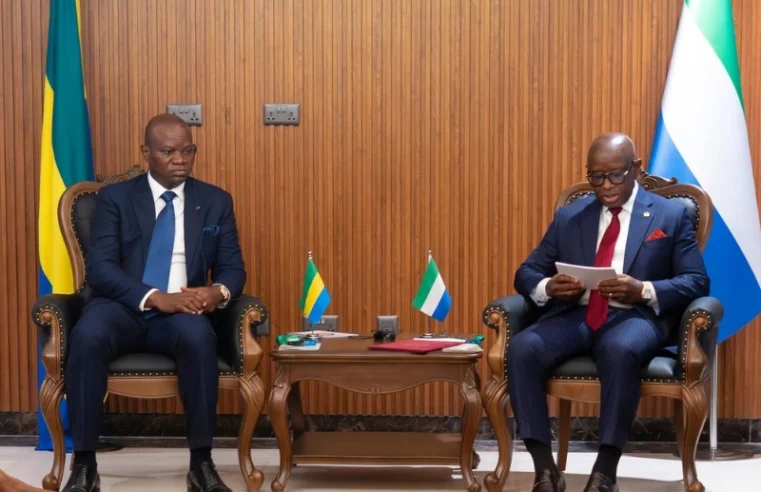 Gabon and Sierra Leone forge stronger ties through high-level talks