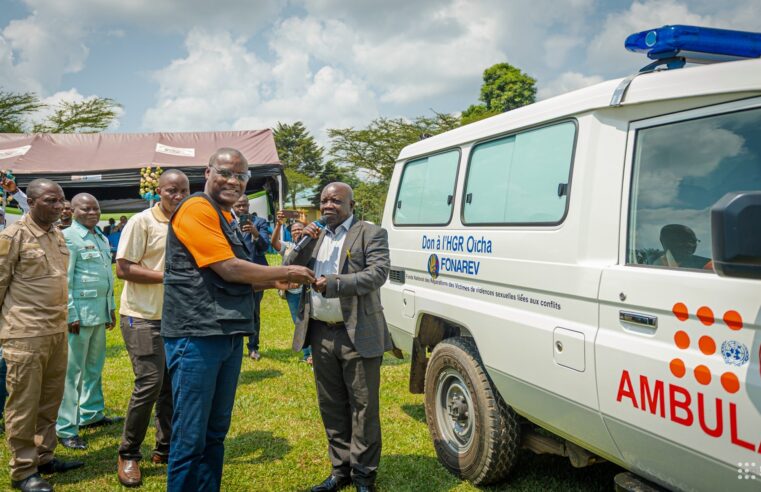 Lifesaving ambulance boosts oicha hospital’s emergency response in nord-kivu