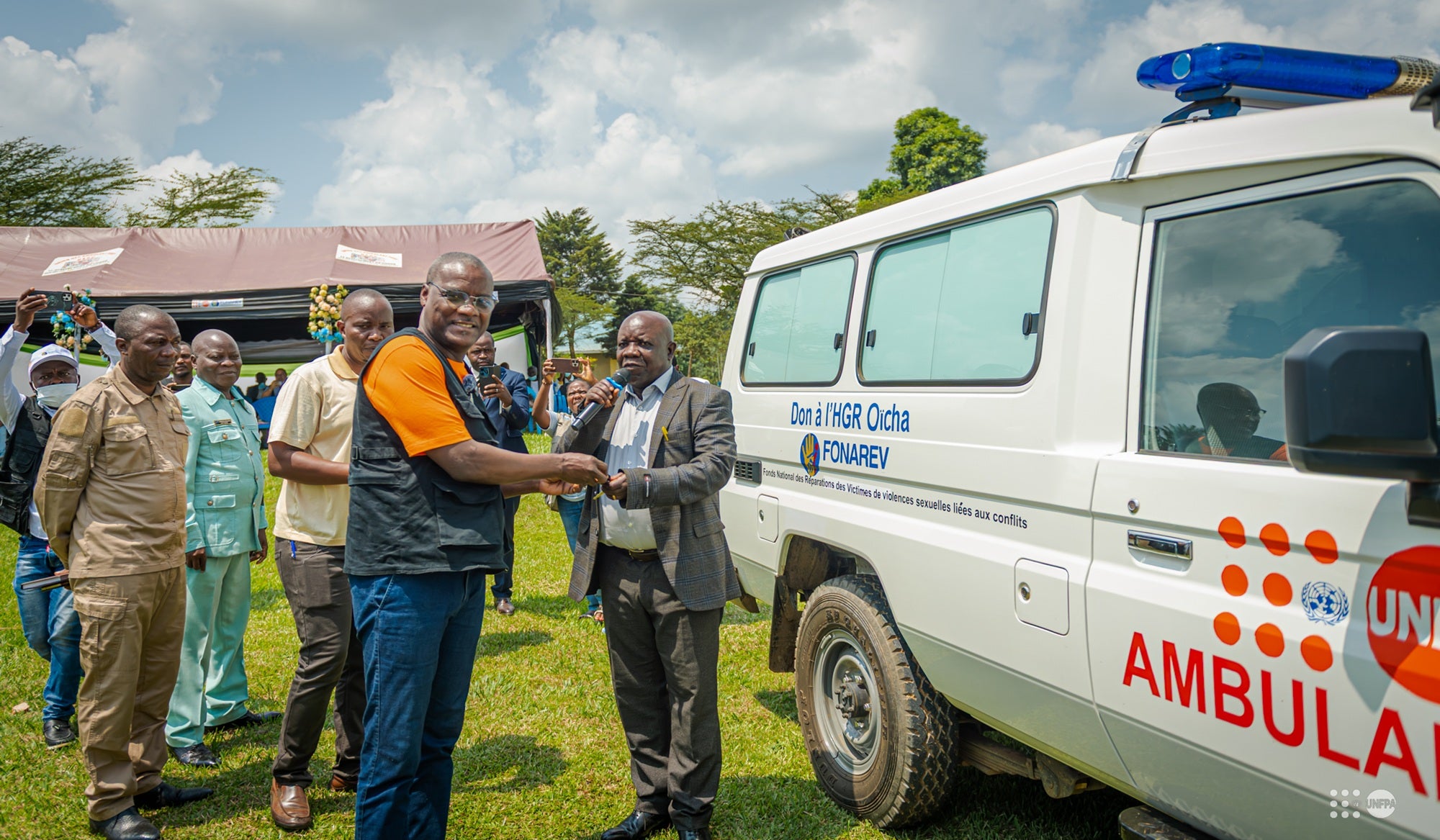 Lifesaving ambulance boosts oicha hospital’s emergency response in nord-kivu