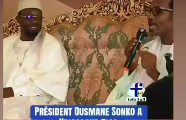 Spiritual leader serigne khalifa kounta endorses ousmane sonko in ndiassane