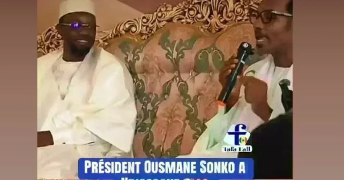 Spiritual leader serigne khalifa kounta endorses ousmane sonko in ndiassane