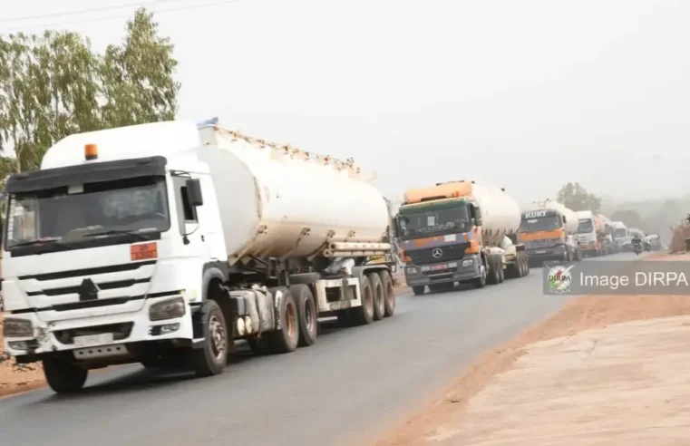 Massive fuel truck convoy reaches Bamako amid tight security