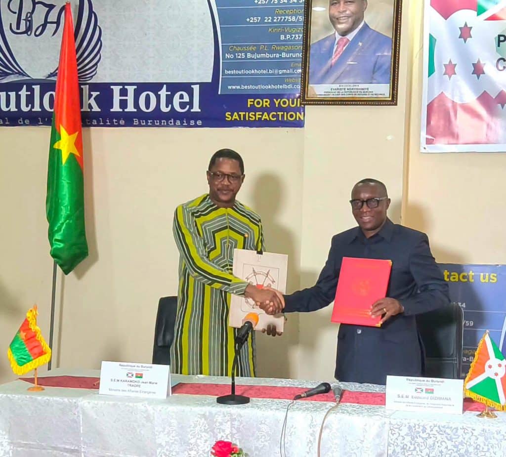 Burkina Faso and Burundi sign 14 cooperation deals to boost ties