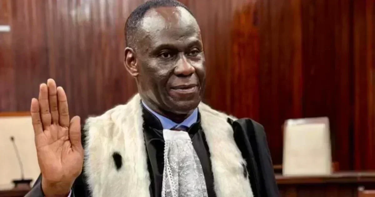 Ousmane diagne sworn in as Senegal’s constitutional council president