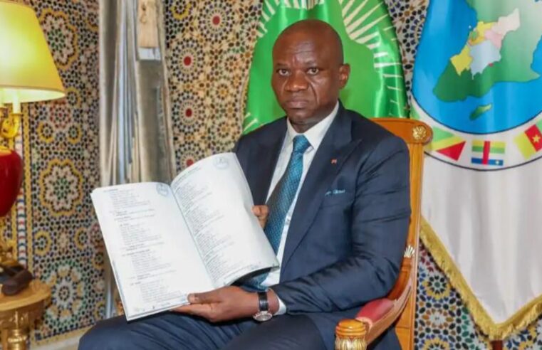 Gabon’s president receives final report on landmark professional elections