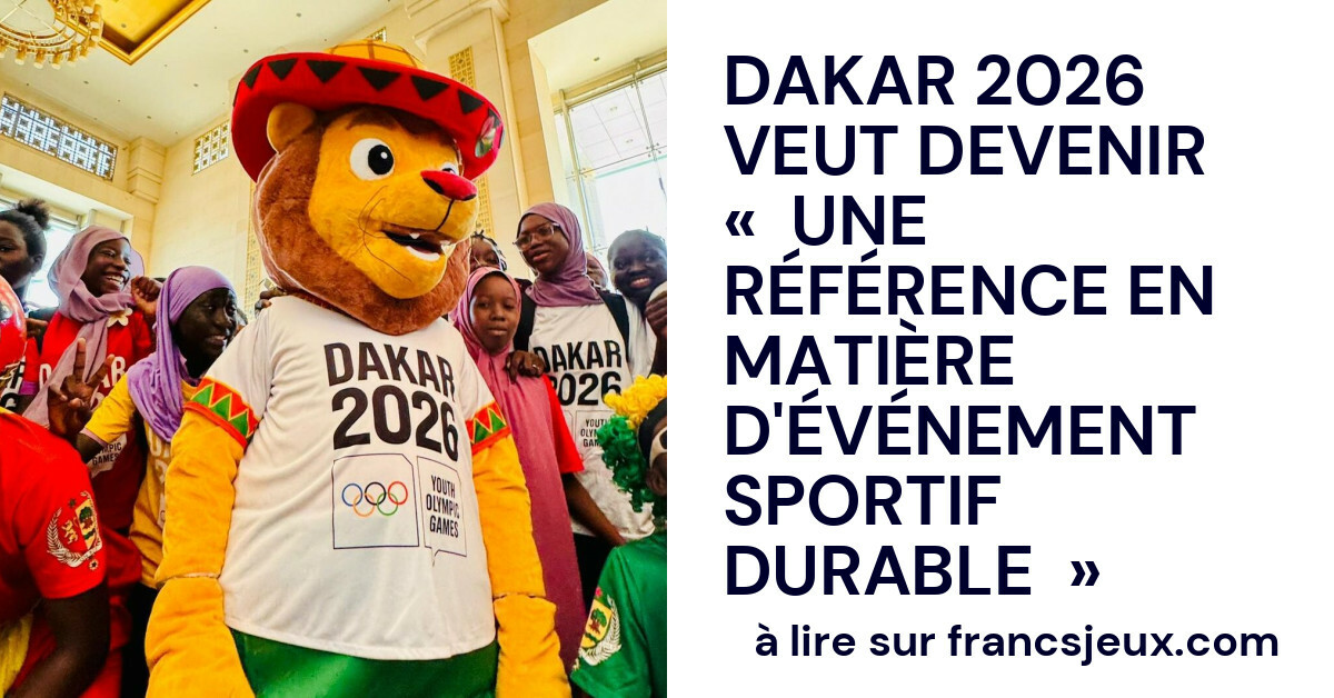 Dakar 2026 aims to set a new standard for sustainable sporting events