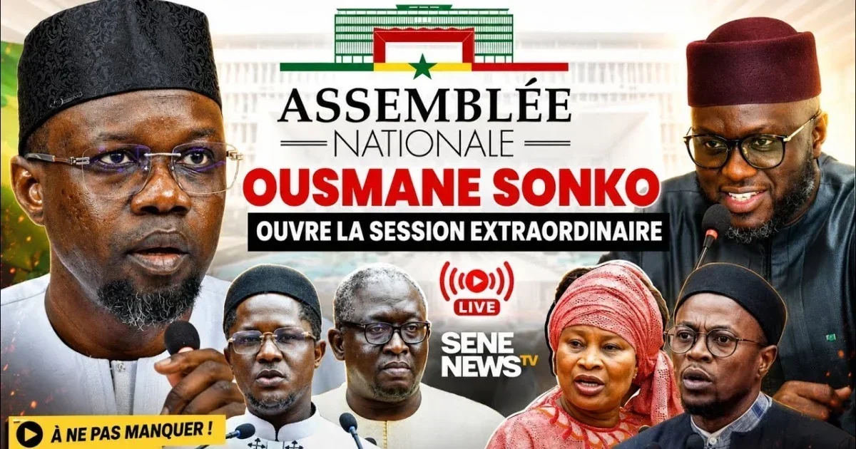 Senegal assembly kicks off extraordinary session with Sonko-led probes