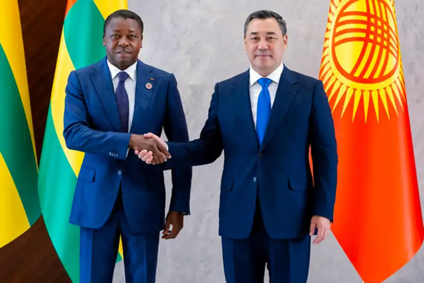 Togo’s faure gnassingbé expands diplomatic horizons in eurasia at bishkek summit