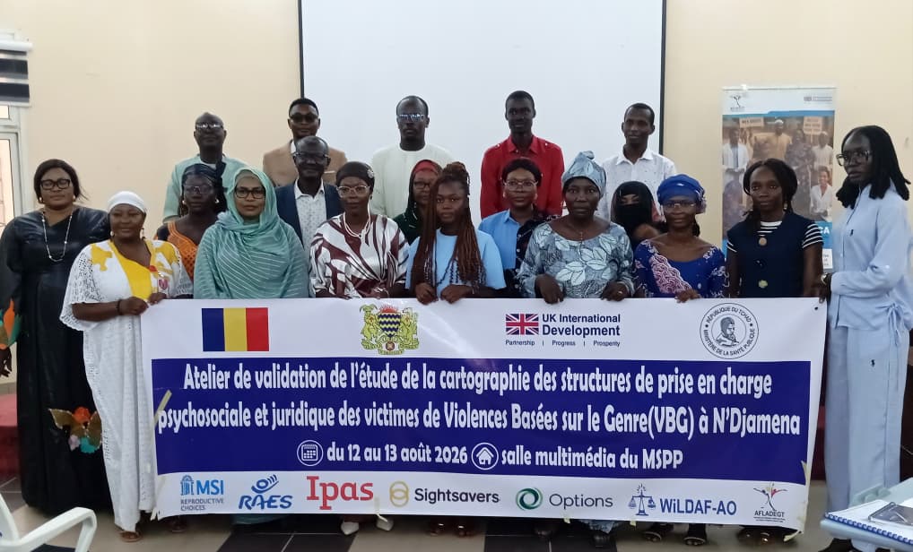 Chad workshop validates gender-based violence service mapping in N’Djamena
