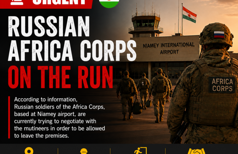 Unrest in Niamey: africa corps elements reportedly seeking exit