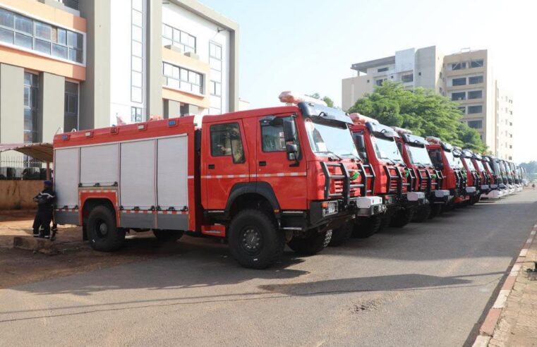 Mali security forces receive new logistical support vehicles
