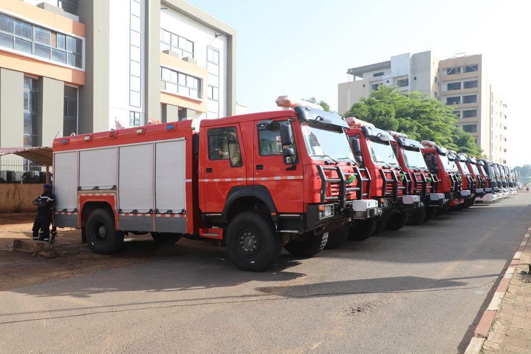 Mali security forces receive new logistical support vehicles
