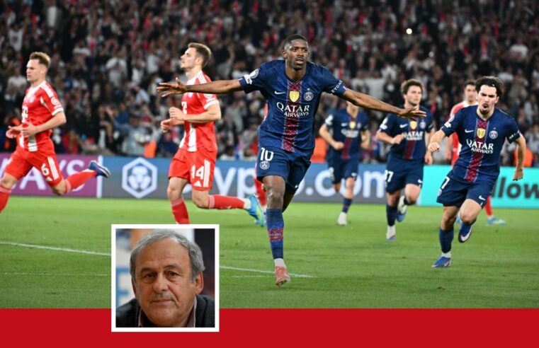 Michel Platini questions the legendary PSG-Bayern Champions League clash