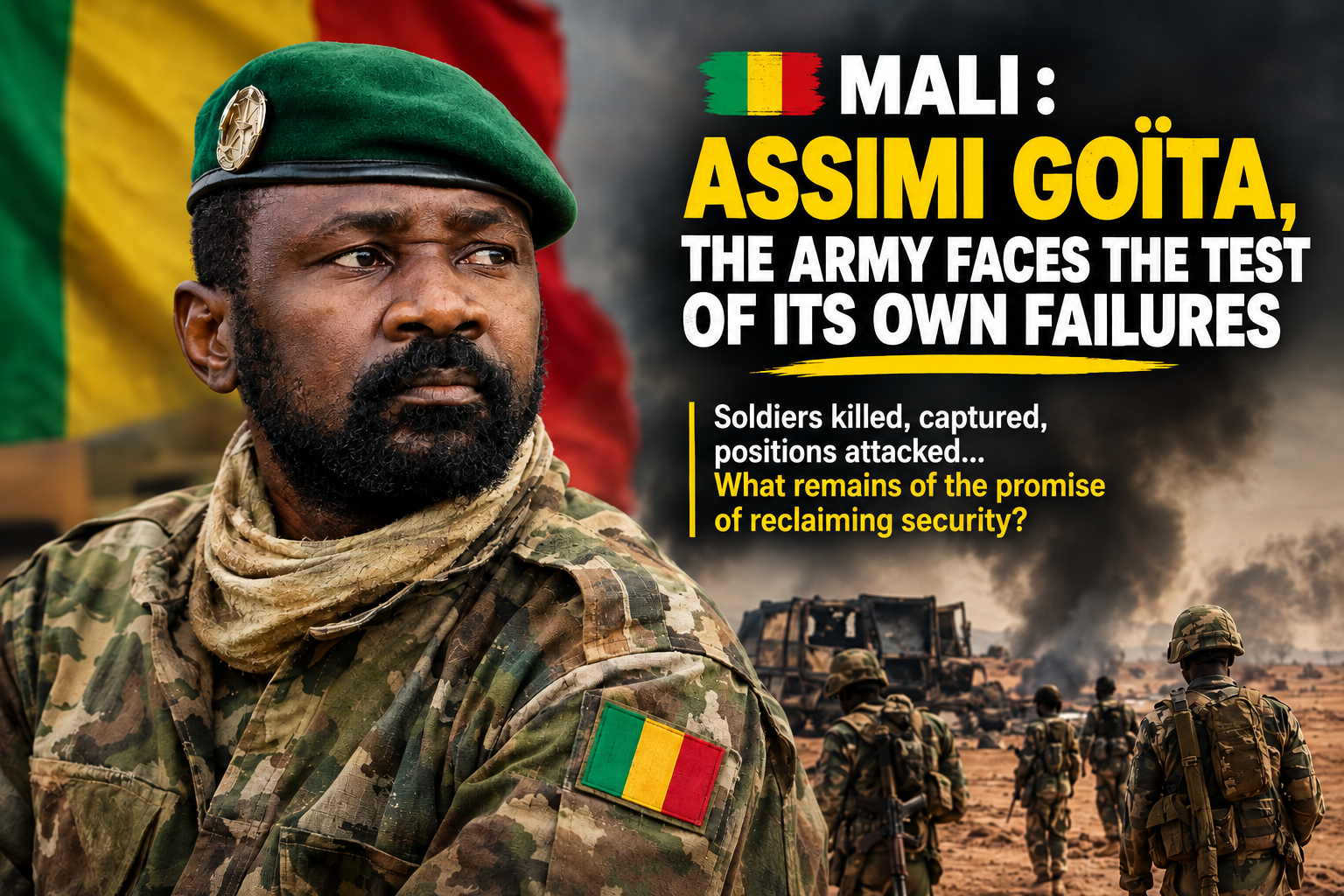 Mali: can Assimi Goïta’s army protect its own soldiers after Dioura, Tabrichat and Kati?