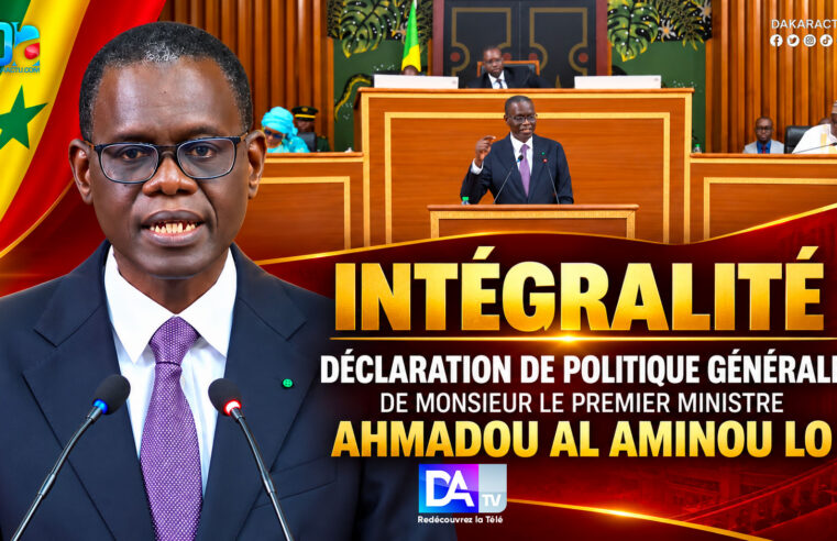 “Rien ne change, le cap sera maintenu” : le Premier ministre Ahmadou Alhaminou Lo promet continuité et nouvelle méthode