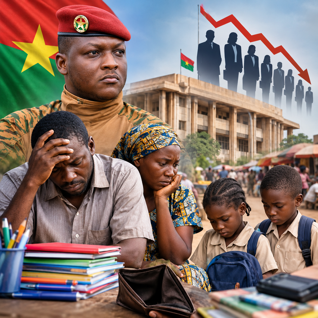 Burkina Faso: public workforce drops by 1,917 agents as school year opens