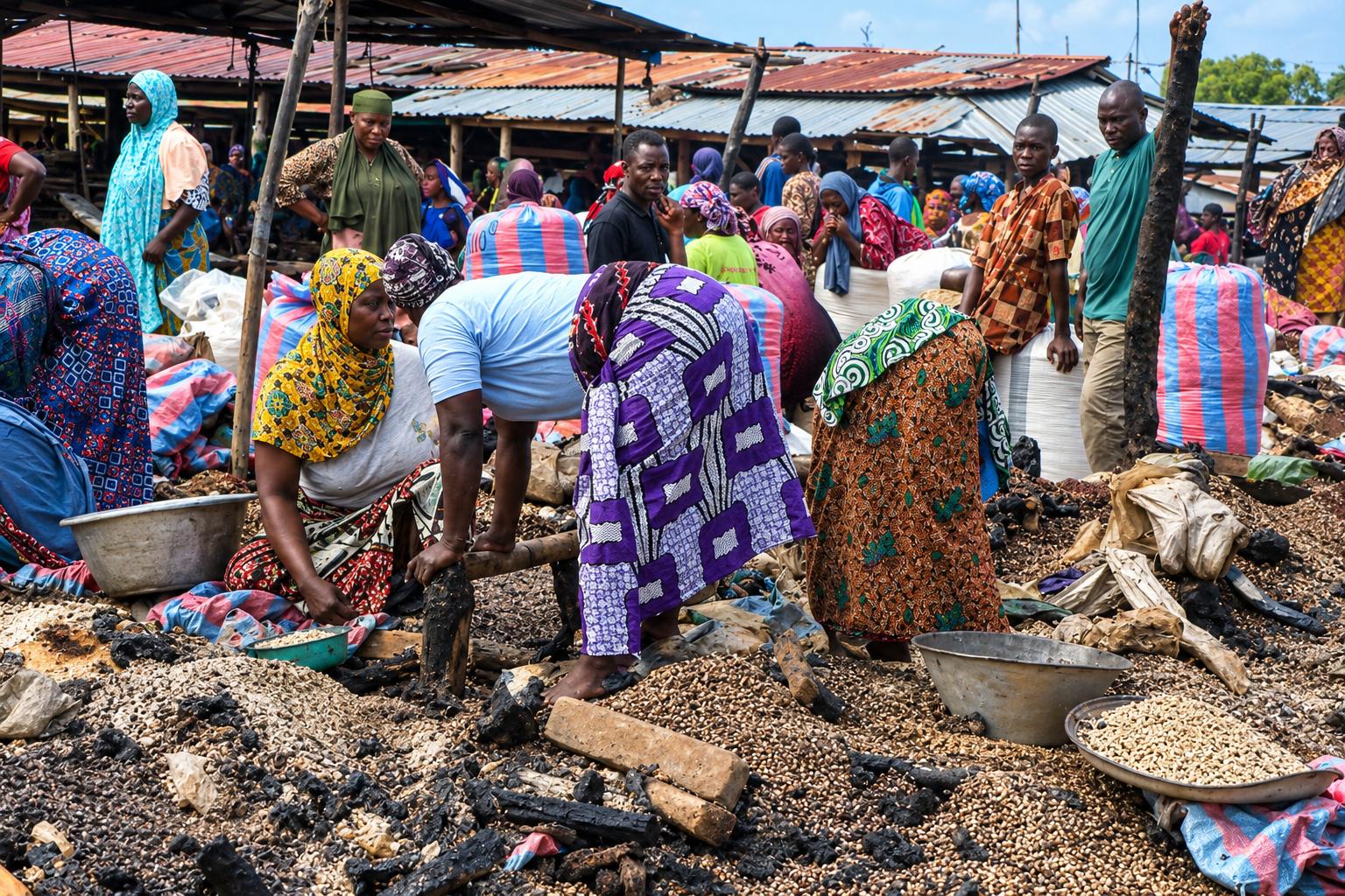 “We saw everything burn”: traders in shock as fire ravages Kpalimé market
